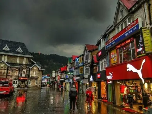 Shimla mall road