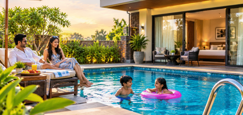 Resort with Private Pool in Delhi NCR