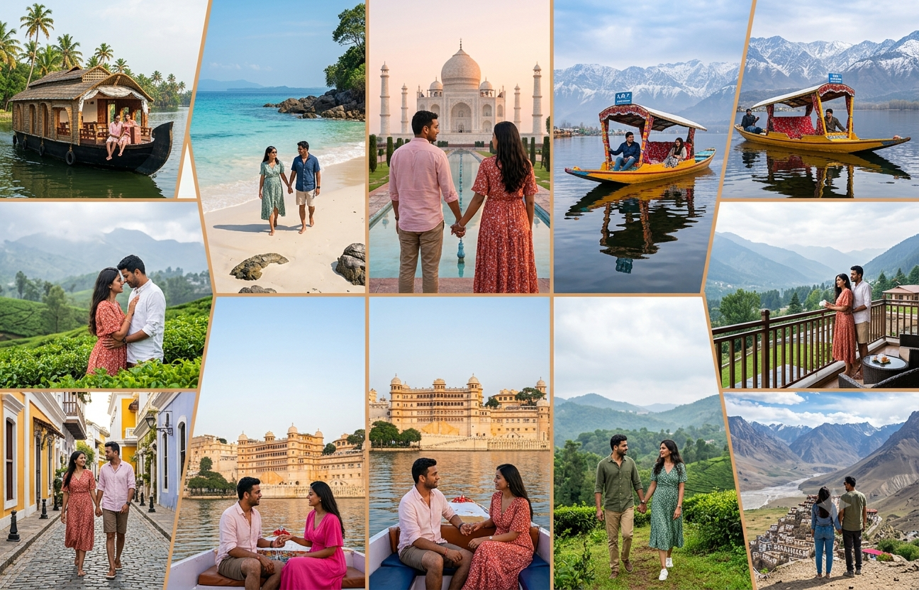 honeymoon destinations in India