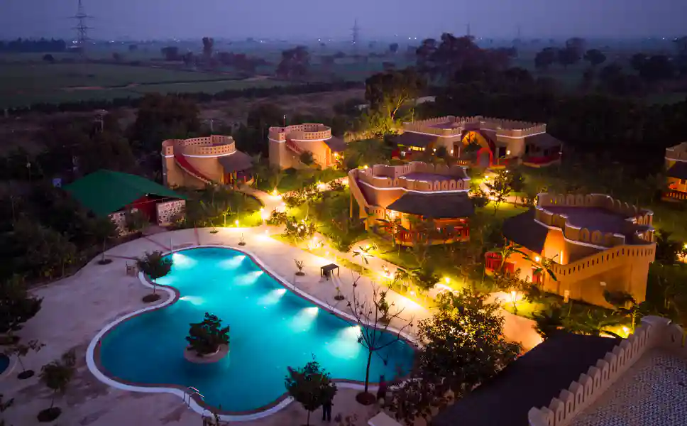 Resort with a Private Pool in Delhi NCR